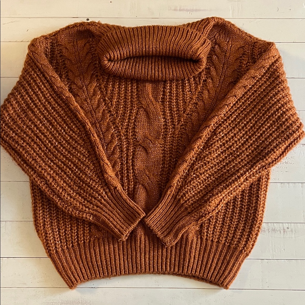 Chunky Cable Knit Sweater